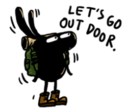 STRNGR_(Stranger Rabbit)_by_POORBOY sticker #7759774