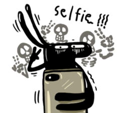 STRNGR_(Stranger Rabbit)_by_POORBOY sticker #7759777