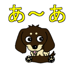 I love Miniature Dachshund 2 sticker #7759852