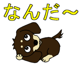 I love Miniature Dachshund 2 sticker #7759877