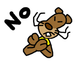 Funny Mouse sticker #7760686