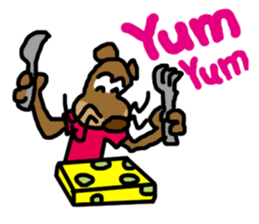 Funny Mouse sticker #7760687