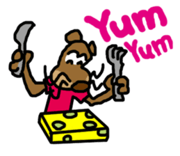 Funny Mouse sticker #7760687