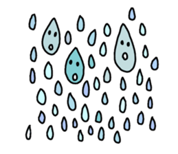 Rainy days Stickers. sticker #7760813