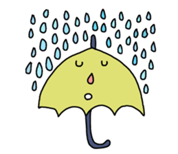 Rainy days Stickers. sticker #7760814