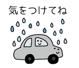 Rainy days Stickers. sticker #7760822