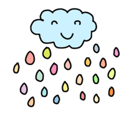 Rainy days Stickers. sticker #7760829