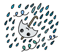 Rainy days Stickers. sticker #7760833