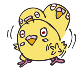 Neighbor Budgie(lutino) sticker #7760981