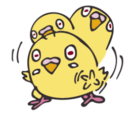 Neighbor Budgie(lutino) sticker #7760981