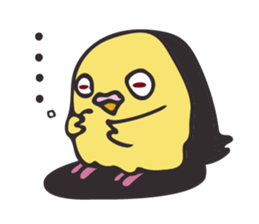 Neighbor Budgie(lutino) sticker #7760982