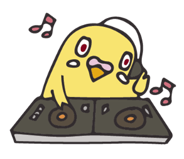 Neighbor Budgie(lutino) sticker #7760983