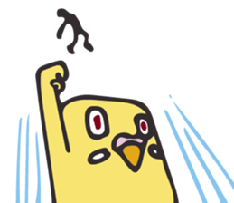 Neighbor Budgie(lutino) sticker #7761010