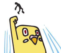 Neighbor Budgie(lutino) sticker #7761010