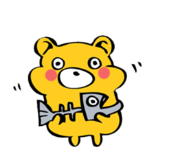 kuma-kuma-san sticker #7761345