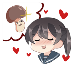 Unique Mushroom Sticker sticker #7761747