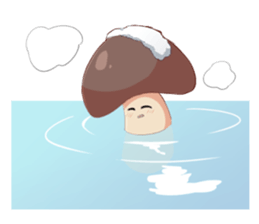 Unique Mushroom Sticker sticker #7761765