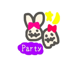 OBAKE-PARTY sticker #7761985