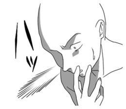 Pure white man sticker #7762176