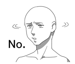 Pure white man sticker #7762191