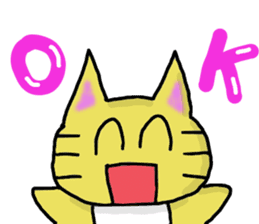 The small cat MEAKO sticker #7762679