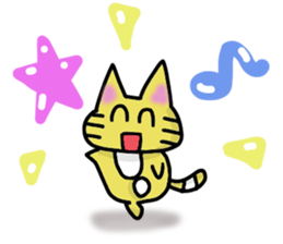 The small cat MEAKO sticker #7762682