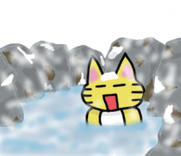 The small cat MEAKO sticker #7762706