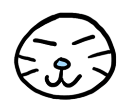 White O sticker #7763138