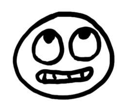 White O sticker #7763142