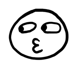 White O sticker #7763147