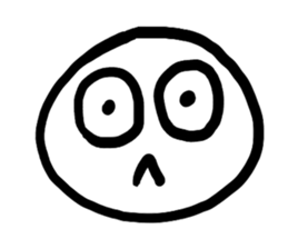 White O sticker #7763148