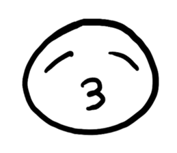 White O sticker #7763149