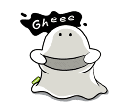 Ghooo Ghost sticker #7764085