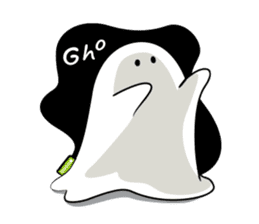 Ghooo Ghost sticker #7764092