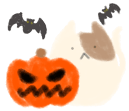 fluffy cat. sticker #7764130