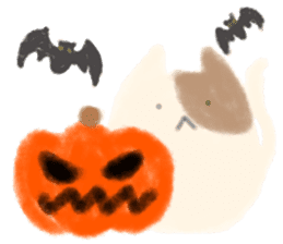 fluffy cat. sticker #7764130