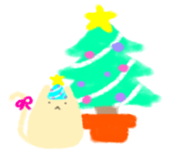 fluffy cat. sticker #7764160