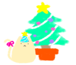 fluffy cat. sticker #7764160