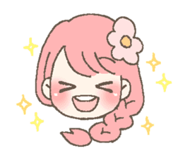 umi&momo&mikan sticker #7764405