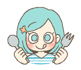 umi&momo&mikan sticker #7764407