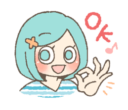 umi&momo&mikan sticker #7764410