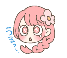 umi&momo&mikan sticker #7764411