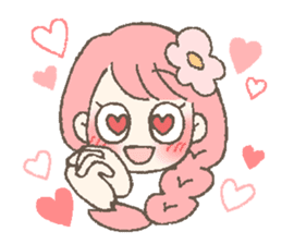 umi&momo&mikan sticker #7764417