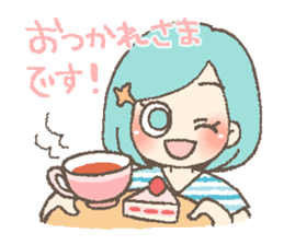 umi&momo&mikan sticker #7764419