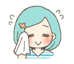 umi&momo&mikan sticker #7764422