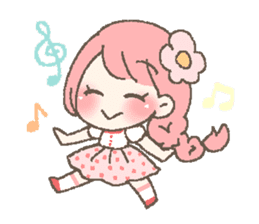 umi&momo&mikan sticker #7764423