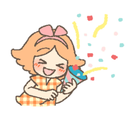 umi&momo&mikan sticker #7764424