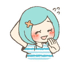 umi&momo&mikan sticker #7764428