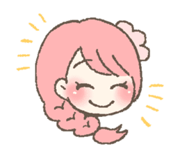 umi&momo&mikan sticker #7764441