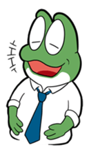 Mr. Green in boiling water sticker #7764776